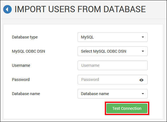 Connect MySQL Database