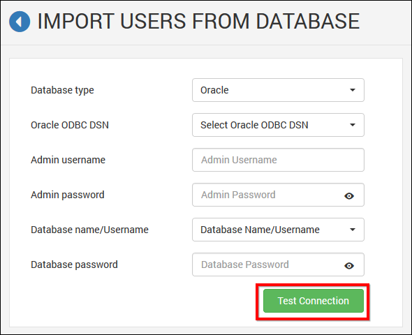 Connect Oracle Database