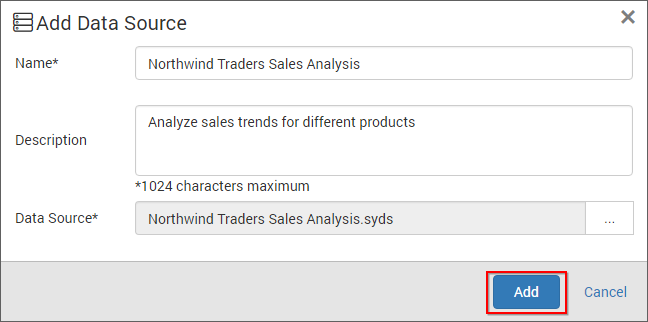 Add Data Source