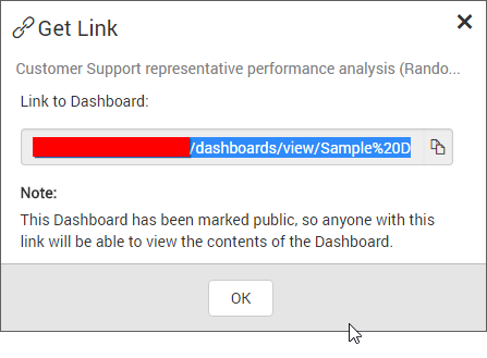 Get Link Dialog