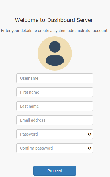 Admin User Registration